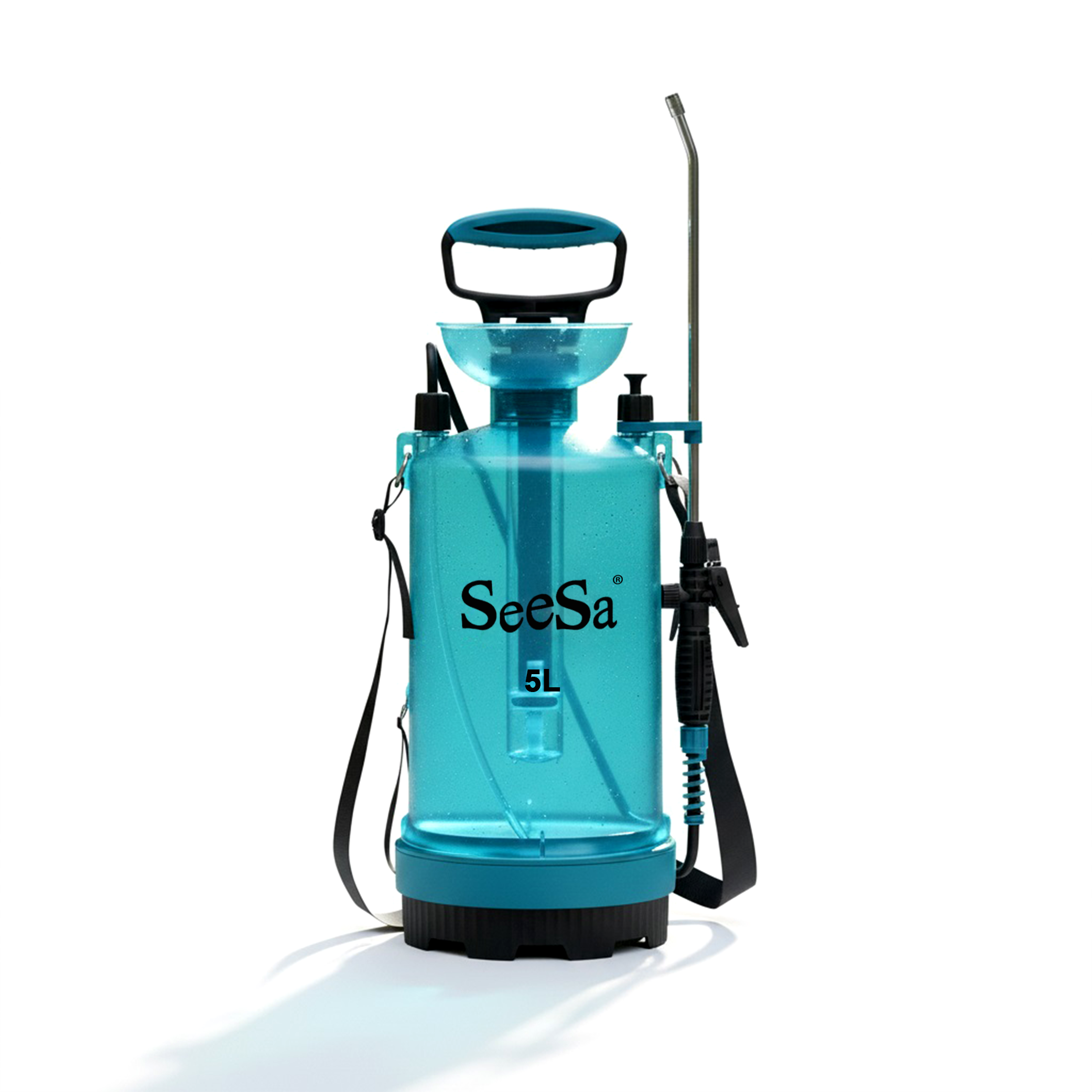 5 Liter Seesa Pressure Sprayer (Blue) Transparent