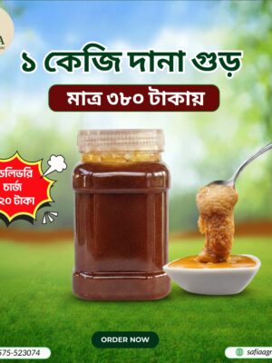 ১ কেজি দানাদার গুড়