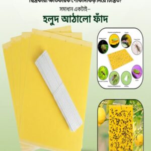 Yellow Sticky Trap 10 pcs (12 x 8 Inches)
